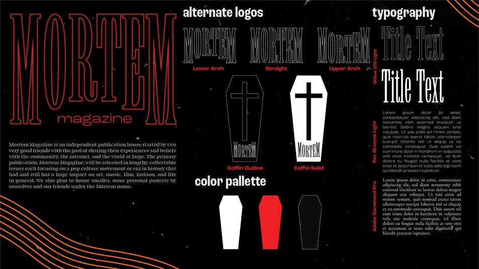 Mortem Mag Branding
