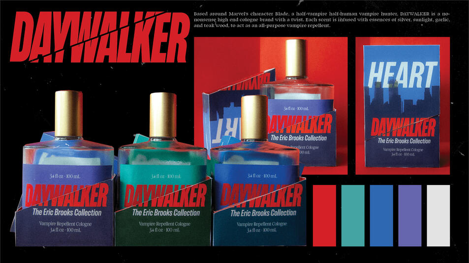 Daywalker Conceptual Packaging