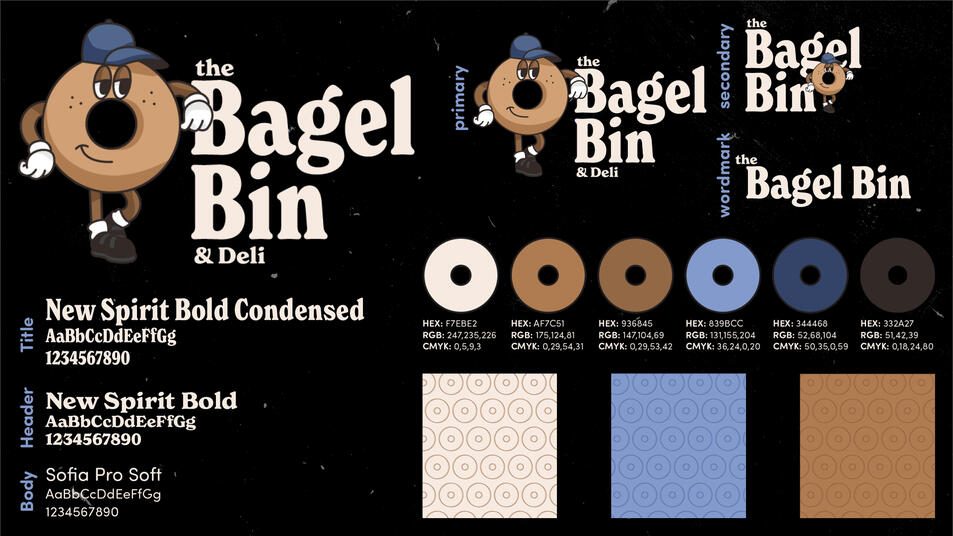 bagel bin branding